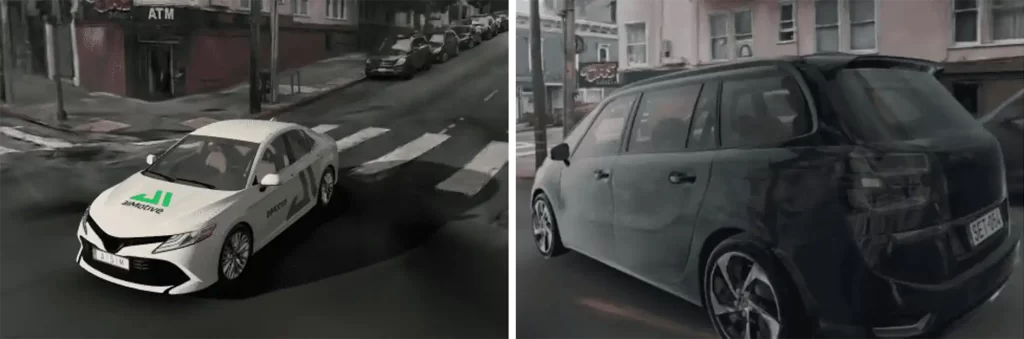 aiSim网格阴影表现和环境反射表现