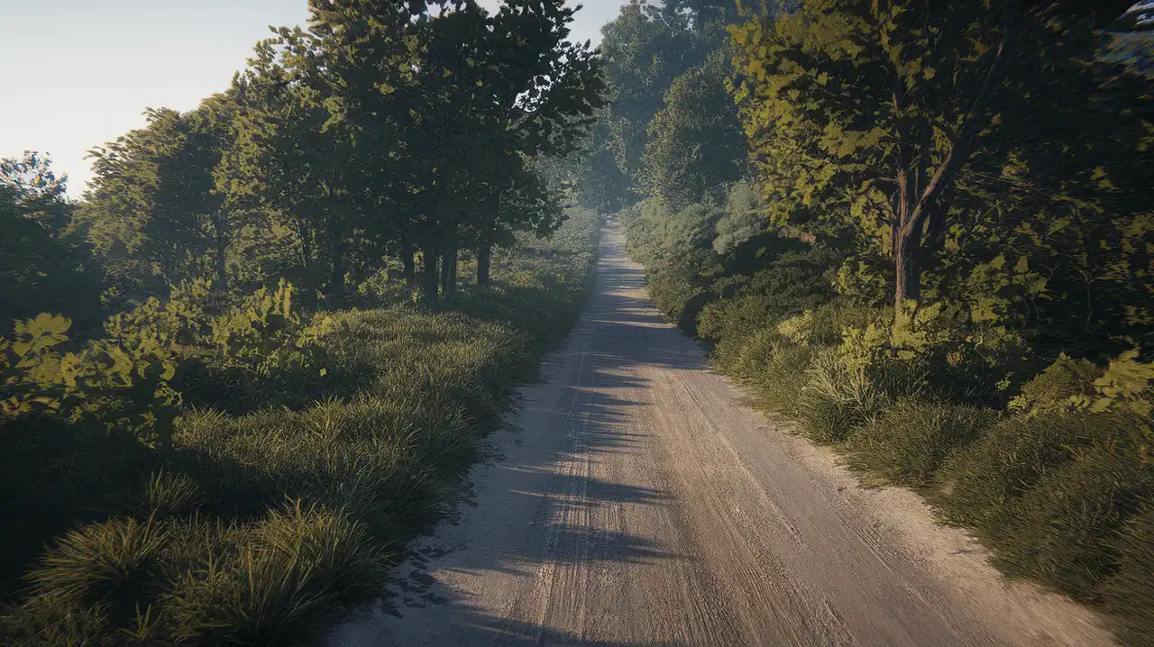 AI生成的非结构化道路场景