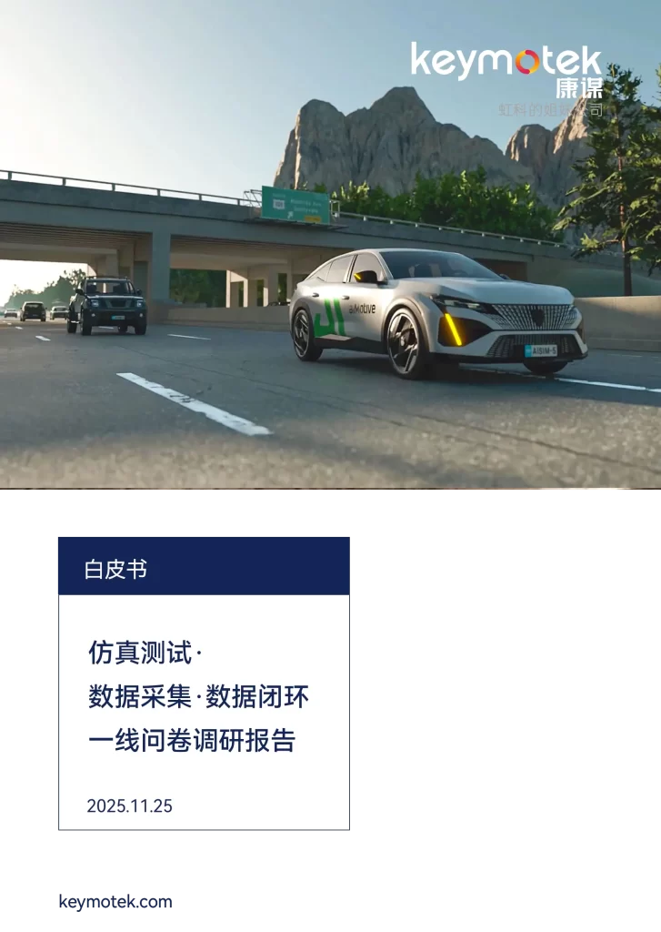 网站白皮书-仿真测试·数据采集·数据闭环一线问卷调研报告