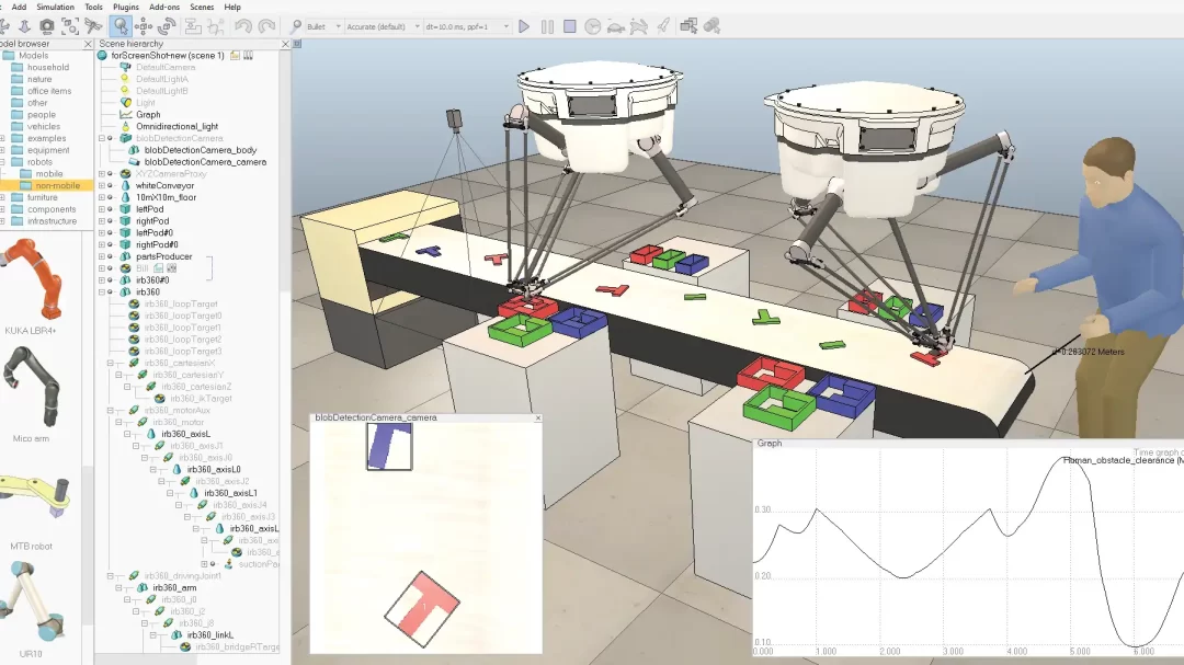 康谋Coppeliasim专业机器人仿真平台
